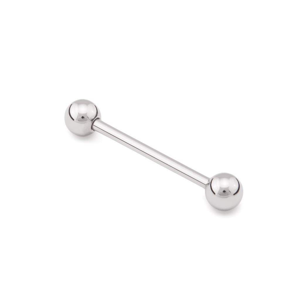 14g External Straight Steel Barbell — Price Per 1