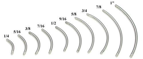 16g Replacement Steel Bent Shaft — Price Per 116g Replacement Steel Bent Shaft — Price Per 1