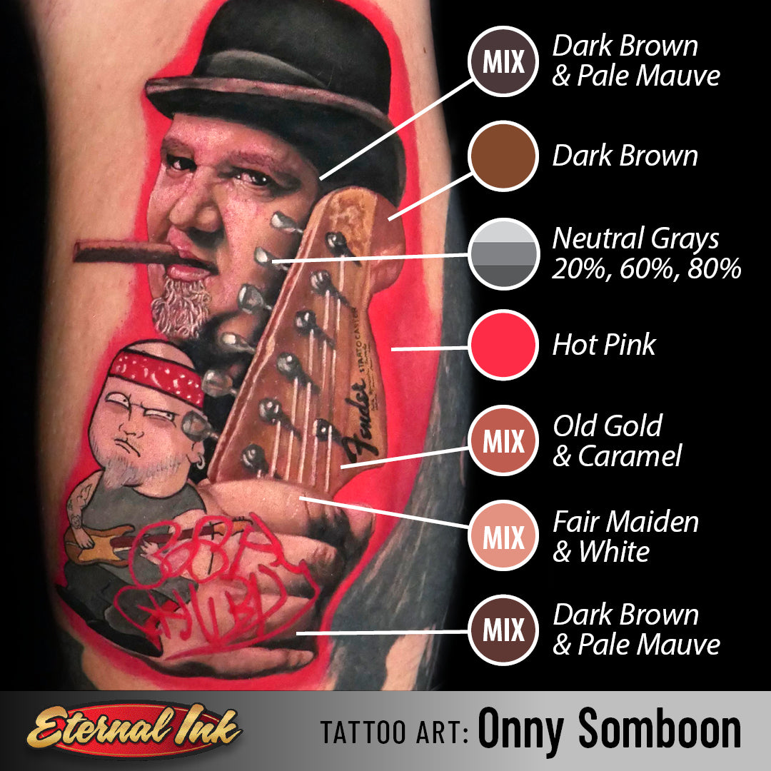 Eternal Tattoo Ink - Bryan Sanchez M. Watercolor Ink Set – New Orleans  Tattoo Supplies