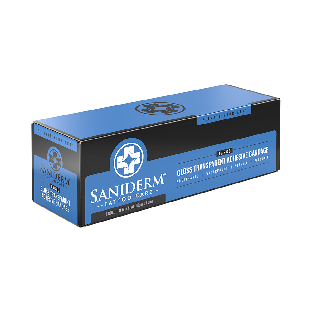 Saniderm Transparent Adhesive Bandage - 8" x 8 yard Roll