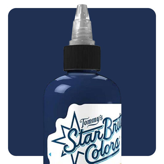 Tommy's StarBrite Tattoo Ink – Midnight Blue – Pick Size