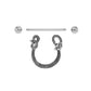 14g 7/8" Snake Nipple Shield Jewelry — Price Per Pair