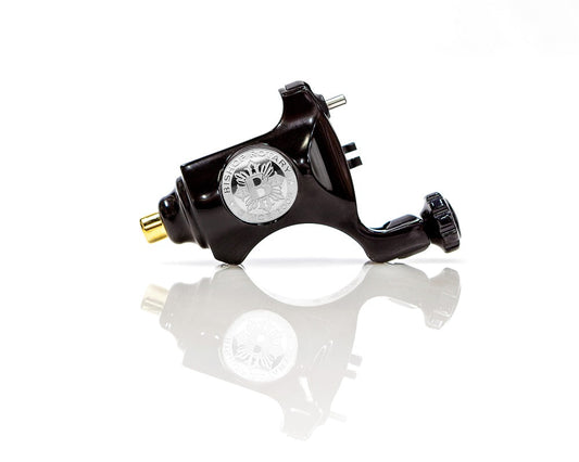 Bishop Rotary Tattoo Machine - RCA Model - Polished Black