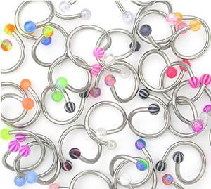 16g Mixed Acrylic Twisters - Price Per 1016g Mixed Acrylic Twisters - Price Per 10