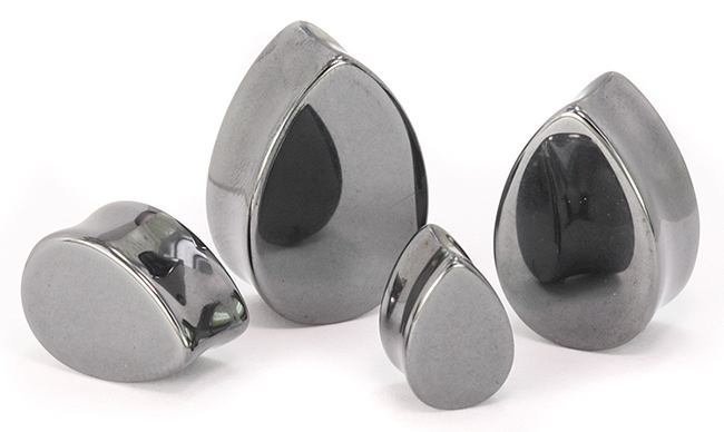 TEAR Drop HEMATITE Plug Price Per 1