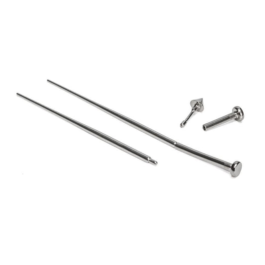 Stainless Steel 1" Pin Taper for 18g Internally Threaded or Threadless JewelryStainless Steel 1" Pin Taper for 18g Internally Threaded or Threadless Jewelry