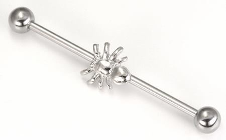 14g 1.5" Spider Industrial Barbell14g 1.5" Spider Industrial Barbell