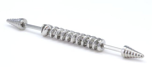 16g 1 3/8" Drill Bit Industrial Barbell16g 1 3/8" Drill Bit Industrial Barbell