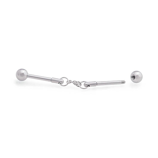 14g Chain Link Industrial Barbell — Price Per 114g Chain Link Industrial Barbell — Price Per 1