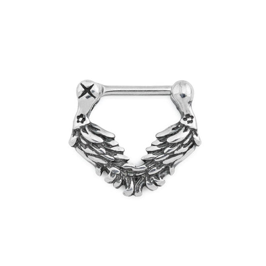 16g Seraphim Steel Septum Clicker16g Seraphim Steel Septum Clicker