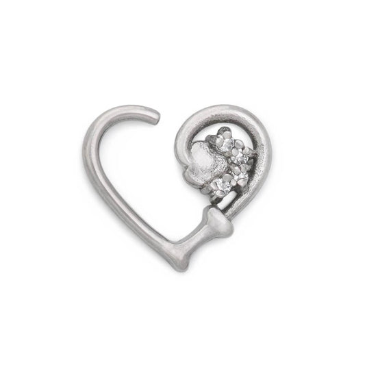 16g Go Fetch Bendable Heart Ear Jewelry — Price Per 2 (Pair)16g Go Fetch Bendable Heart Ear Jewelry — Price Per 2