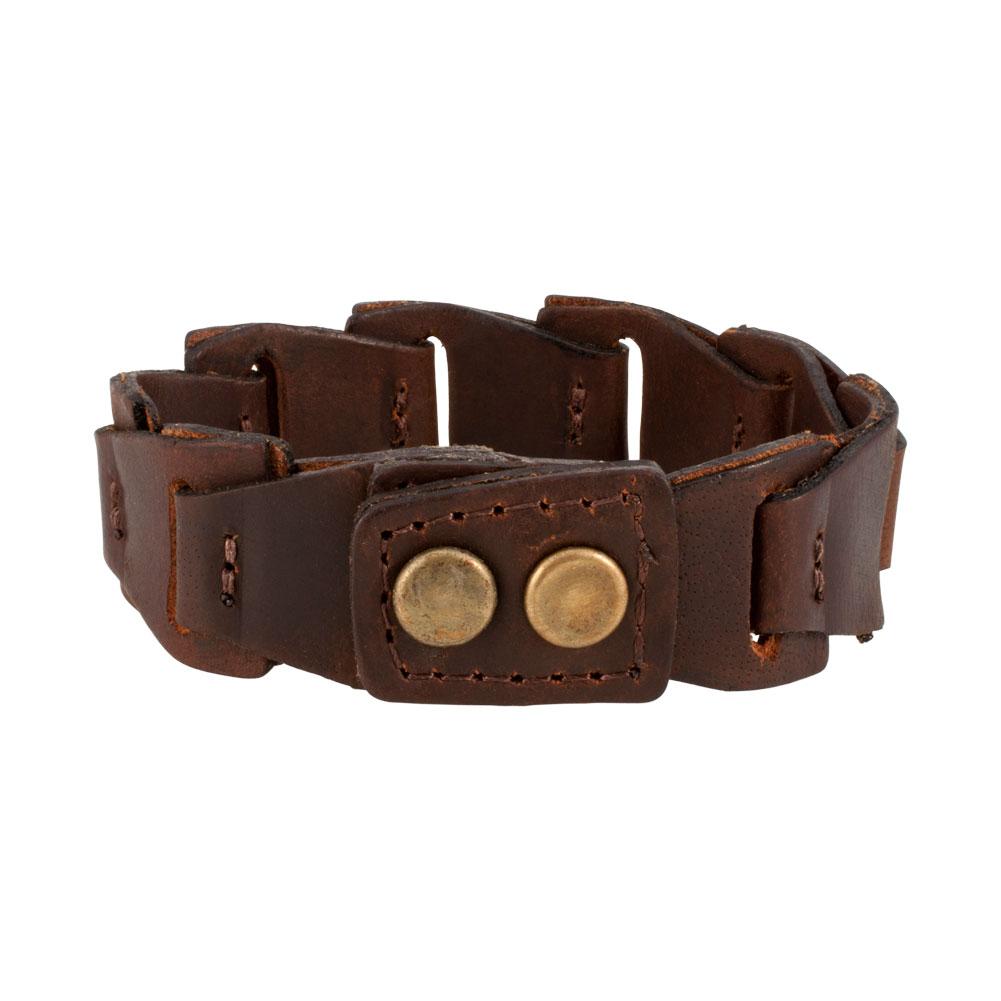 Fendi Wood & Leather Link Bracelet - Brown, Gold-Tone Metal Link, Bracelets  - FEN146515 | The RealReal
