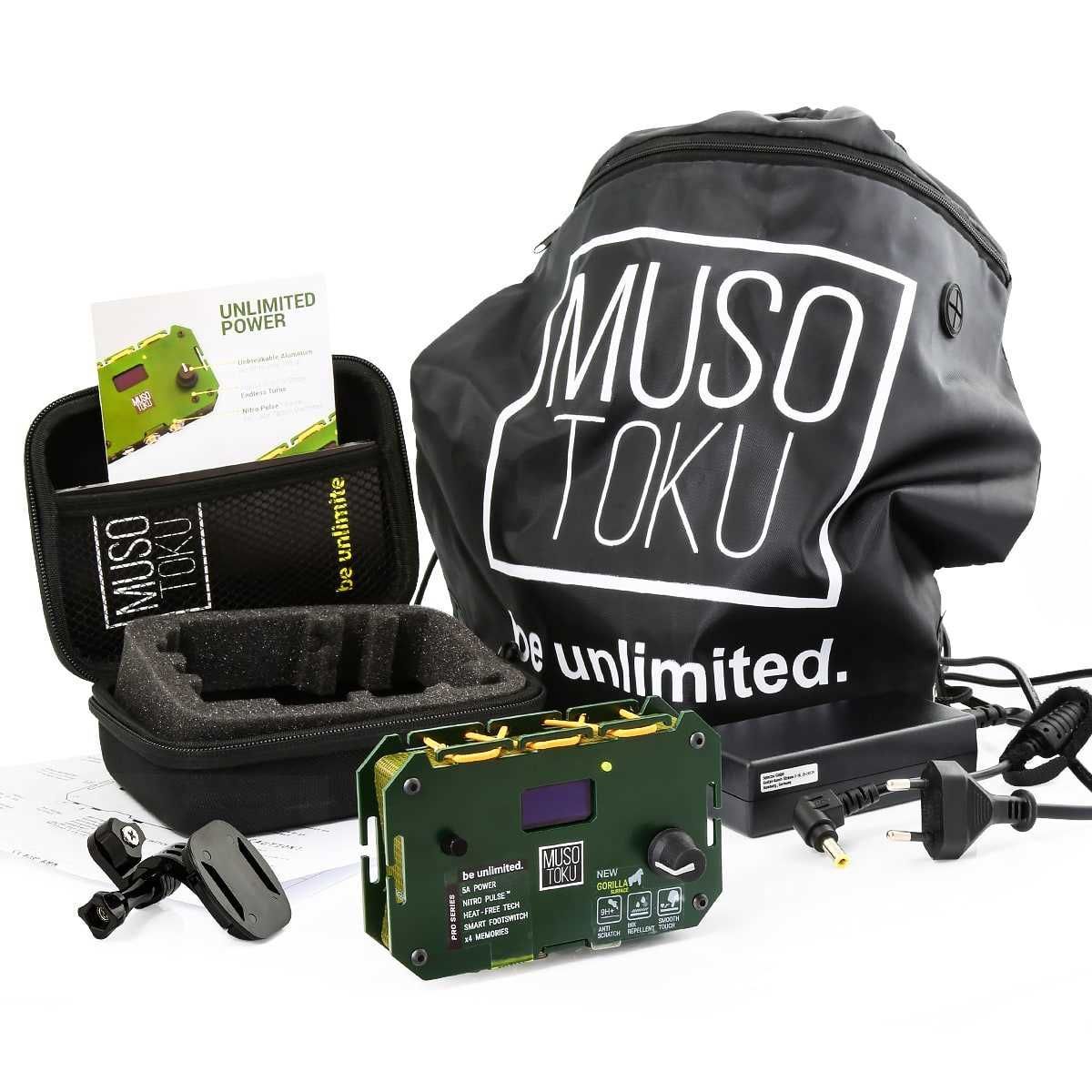 Musotoku Tattoo Green Power Supply